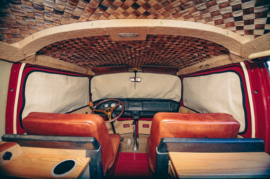 Baywindow Bus Front 3pc Privacy Curtains (1968–79)