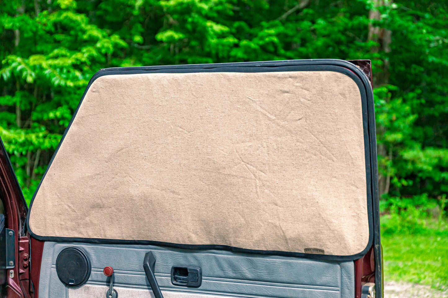 Vanagon FRONT Curtain Kit - 3pc Hemp Magnetic