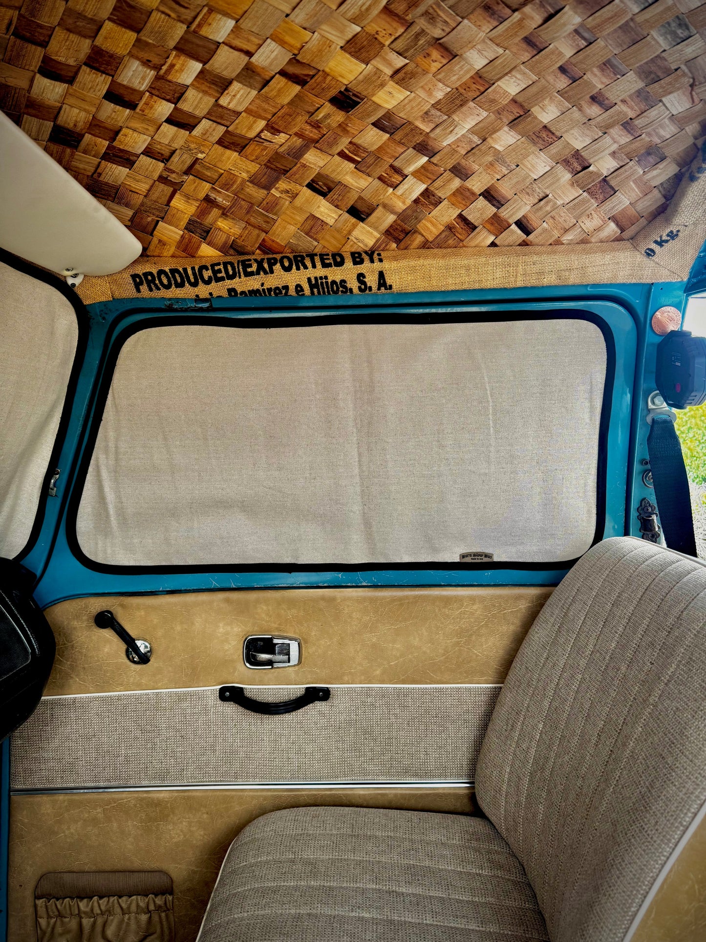 Burn Slow Bus Privacy Curtains - FULL SET