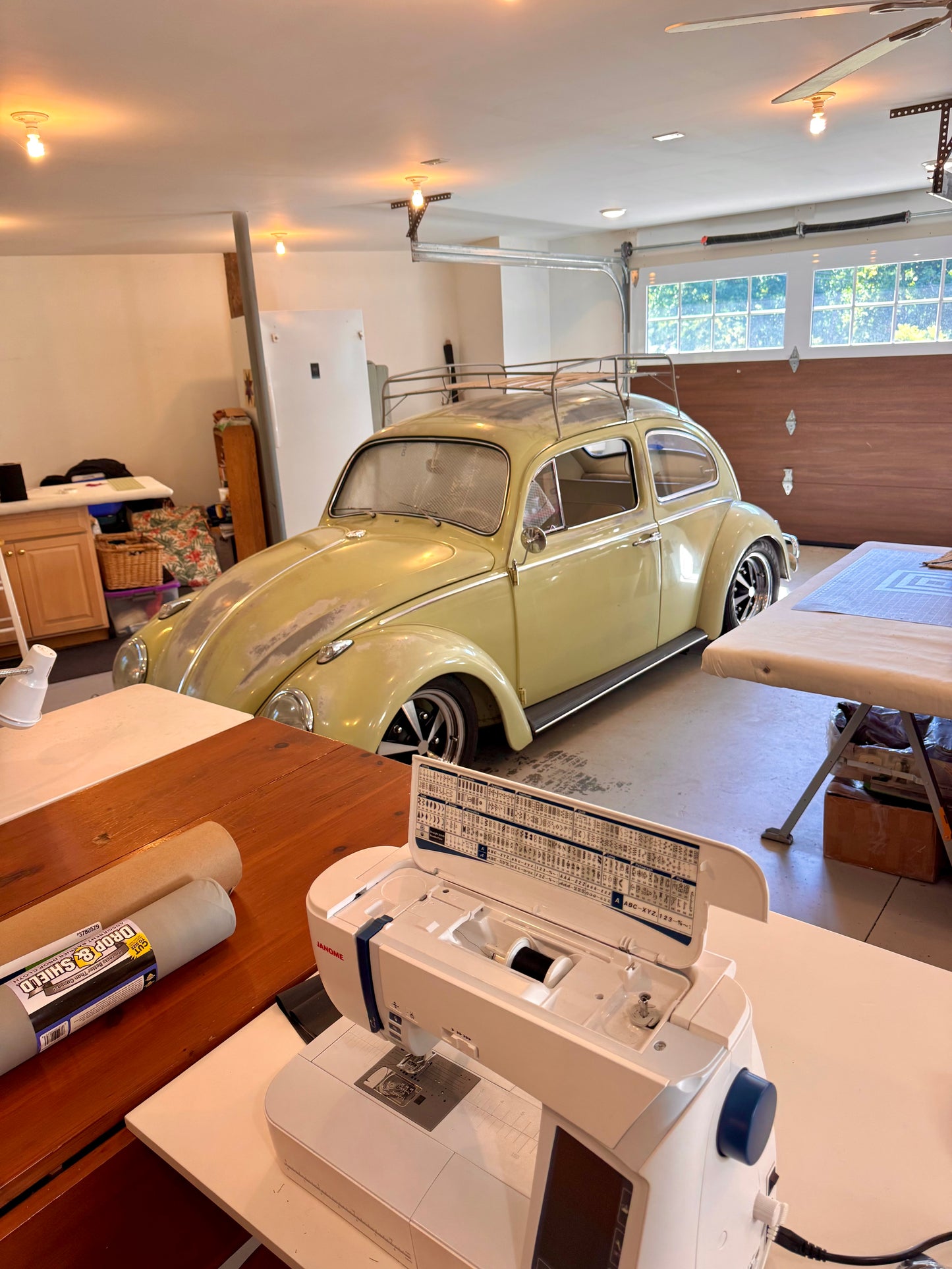VW Beetle Sunshade - Hemp - Magnetic