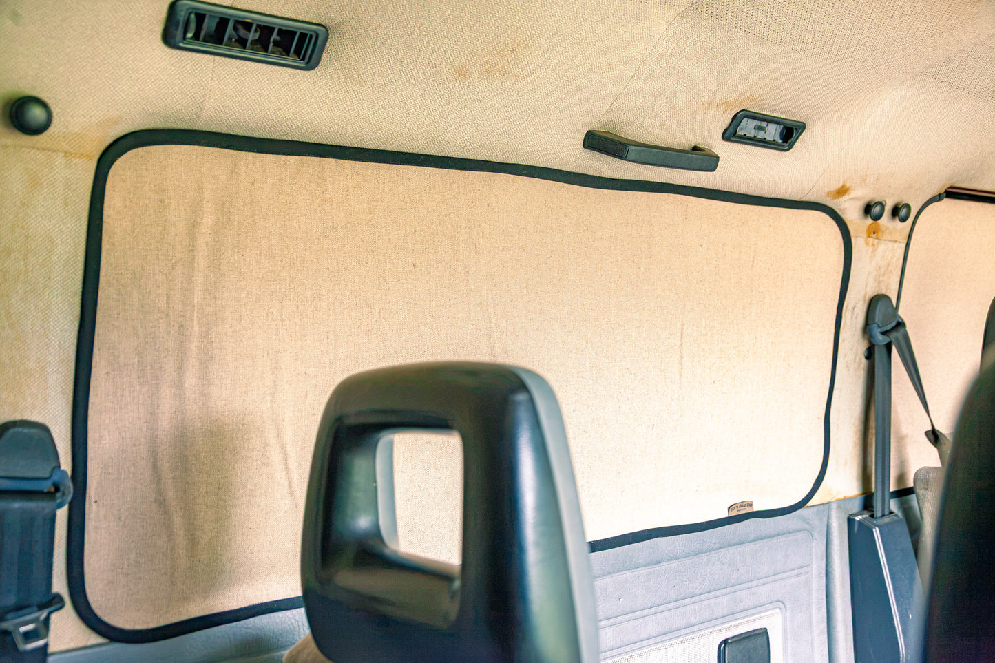Vanagon REAR Curtain Kit - 5pc Hemp Magnetic