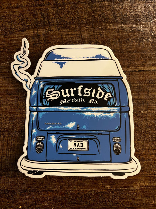 Burn Slow Bus Sticker